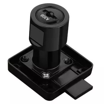 Cold Rolled Steel Desk Drawer Lock Zinc Alloy With Keys Cabinet Latch Locks Replacement Anti-theft Furniture Door Lock Drawer