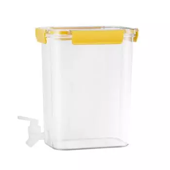 Cold Water with Drink Teapot Fridge Jug Beverage Dispenser Plastic Tank 3.5L Kettle Leakproof Home Party ,3.5l