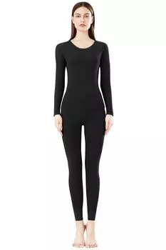 Cold Weather Warm Top and Bottom Thermal Brushed on Both Long Sleeve Pants For Winter [Nesseo] Women s Underwear, Innerwear, Set, Innerwear, Sides,