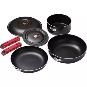 Coleman 2000010531 Алюминиевый набор для приготовления пищи Алюминиевый набор для приготовления пищи [посуда для приготовления пищи на открытом воздухе Kochel Cooker Set]