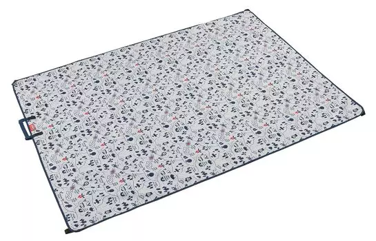 Coleman 2000032364 Leisure Sheet, Camping Map Pattern, Approx. 200 x 145 cm