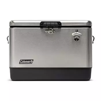 Ленточный охладитель Coleman 54QT из нержавеющей стали (Серебряный) 2159596
