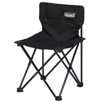 Coleman Compact Cushion Chair Folding 39cmx39cmx58cm Outdoor Chair Camping Chair Black