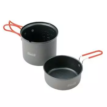 Coleman Cooker Packaway Solo Cooker Set for 1 Person Aluminum 2000012957