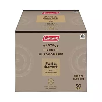 Coleman Earth Extra Thick Insect Repellent Incense Coils of Insect repellent for outdoor activities such as and mountain work Repels horseflies and бежевый