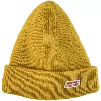 coleman kids детская вязаная шапка боа сзади 438-0022 желтый