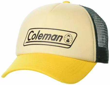 COLEMAN Сетчатая кепка 181-030A бежевая x желтая