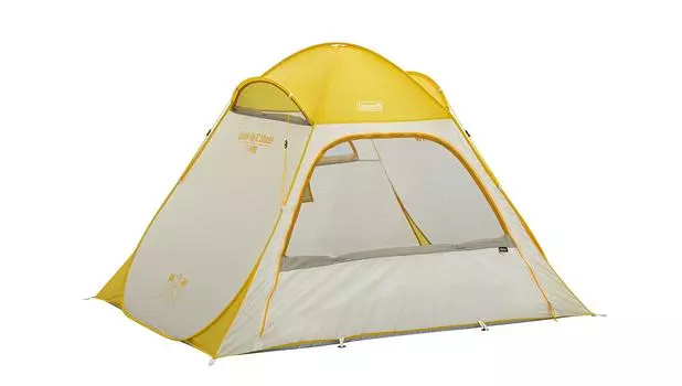 COLEMAN Shade Quick Up IG Shade Sunshine Yellow (Эксклюзивный цвет Amazon) для 2-3 человек, тент, раскладной, тип 2196142