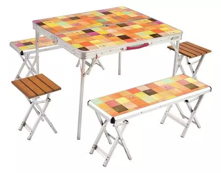 COLEMAN Стол Натуральная Мозаика Семейный Гостиный Набор Плюс Приблизительно. 13.2кг 2000026757