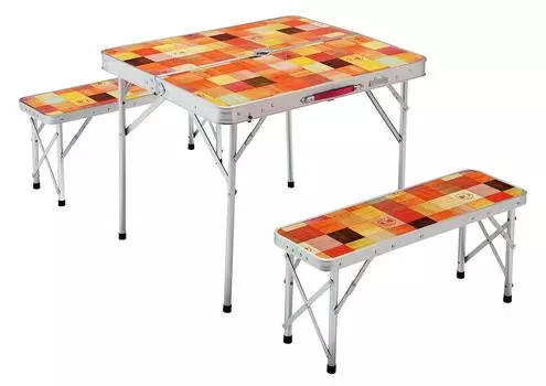 Coleman Table Natural Mosaic Family Living Set Mini Plus 2000026758