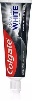 Colgate Отбеливающая зубная паста Advanced White Charcoal с активированным углем TU прозрачный
