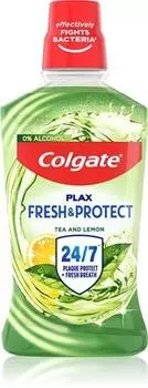 Colgate Plax Tea & Lemon bain de bouche anti-plaque dentaire TU прозрачный