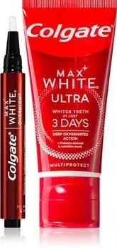 Colgate Set Max White Ultra Complete Набор для зубов TU прозрачный