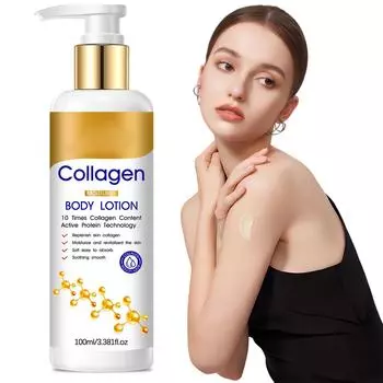 Collagen Body Lotion Deep Moisturizing Rejuvenating Skin Increase Skin Elasticity 100ml One Size