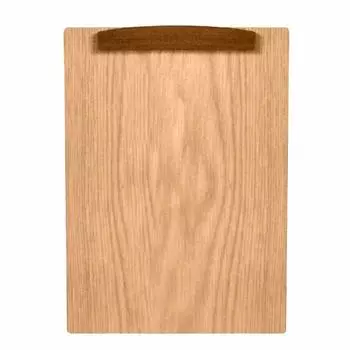 Collect Clipboard Wooden Magnetic A4 Clear Y-44K-CL