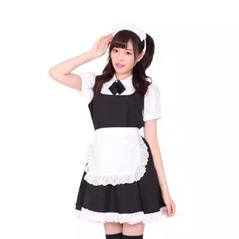 Collection Pure Maid Clothes Costume Black x White M Size A&T FreshMaid Women s