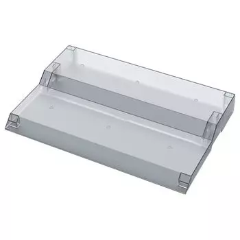 collection stage clear plastic model