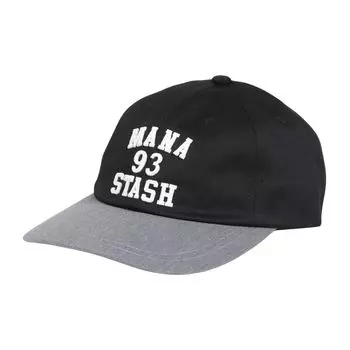 COLLEGE LOGO Logo Cap F 010 Black [Manastash] CAP/College 792-3274004 Men s