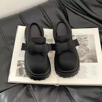 College Small Man Height Increase Thick Bottom Big Head Bow Slippers Women s Summer Fashion Outer Wear Baotou Slippers 35