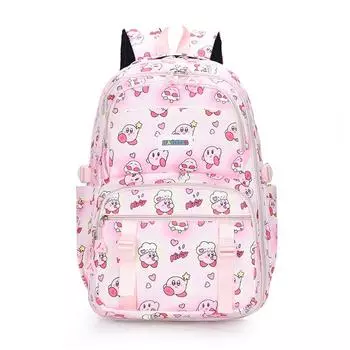 Детский школьный рюкзак в стиле колледжа с рисунком, женский рюкзак большой вместимости, рюкзак для 1-3 классов фиолетовый