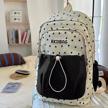 College style schoolbag female college student high value style niche backpack junior high school girls backpack