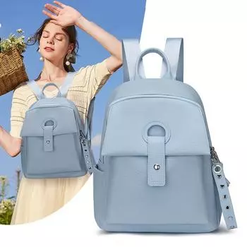 Студенческий рюкзак в стиле колледжа, женский легкий многофункциональный школьный рюкзак, выходной маленький рюкзак хаки