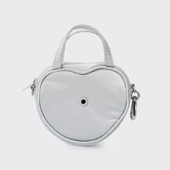 Брелок-кошелек Collet Mini Apple Жемчужно-серый