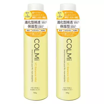 COLMi VC Balance Mist 150 г x 2 комплекта Витамин С Вводный лосьон-спрей Лосьон-спрей для пор Тусклость Сухость Уход Высокоувлажняющий спрей