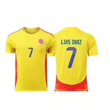 Colombia Streetwear Football Quality 3D Printed Quick Drying Breathable Couple Tees For Men Women Short Sleeve T-shirt S