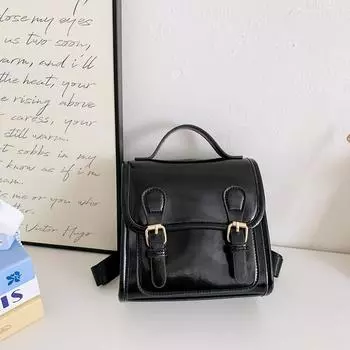 Color Backpack Solid Childrens Casual School Bag Trendy Outdoor Gift Fashion