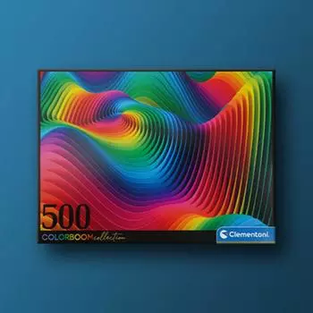 Коллекция Color Boom: Пазл «Волна Клементони» из 500 деталей, популярная корейская настольная игра