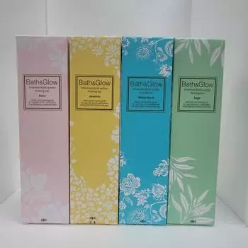 Гель-пилинг Color Deep Bath & Glow 200 мл Белый мускус + жасмин + роза + шалфей 4 вида, 1 шт.