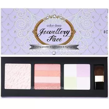 Color Deep Jewelry Face Palette
