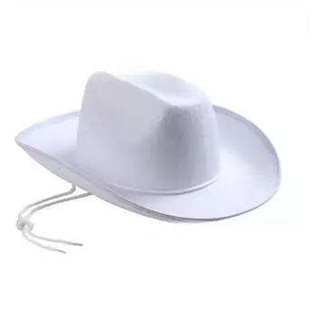 Color Felt Solid Cowboy Hat Sewing Girl Costume Crafting Role Supplies Playing