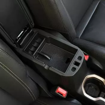 Color My Life ABS Автомобильный подлокотник для Fiat 500X 2014-2018 Центральный подлокотник Ящик для хранения перчаток