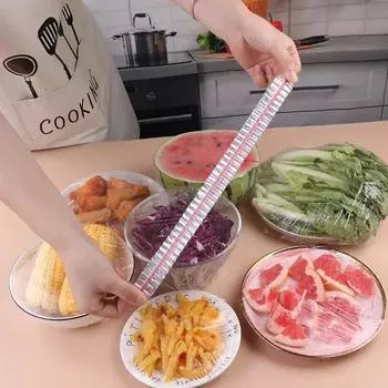 Color Plastic Bag Cling Ziplock Bags Film Kitchen Accessories Freshest Food Plastic Storage Container Bags to Pack Products Home