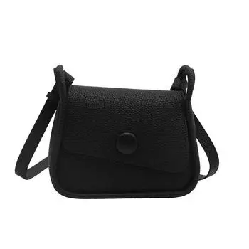 Color Solid Single Shoulder Crossbody Square Bag Handbag Women Gift Fashion