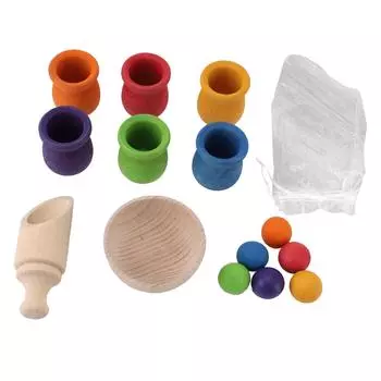 Color Sorting Wooden Toy Educational Stimulate Critical Thinking Improve Awareness Preschool Wooden