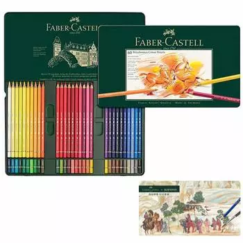 colored pencils original limited edition Silk Road Dunhuang 60 colors POLYCHROMOS can 310061 Faber-Castell oil-based [item]