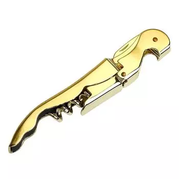 Colored Titanium Rose Gold Red Wine Bottle Opener Stainless Steel Multifunctional Seahorse Knife Tool розового золота