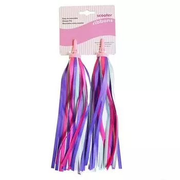 Colorful 30CM Child Bike Polyester Bicycle Handlebar Bike Streamer Bicycle Ribbon Scooter Ribbon