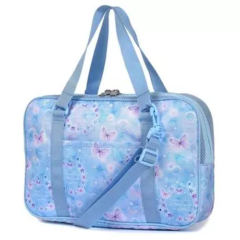 COLORFUL CANDY STYLE Calligraphy and for Elementary School Moonlight Butterfly with Shoulder NN101310 Set, Water-Repellent Lightweight, Girls,