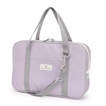 COLORFUL CANDY STYLE Calligraphy and Lightweight Solid for Elementary School with Shoulder NN104310 Set, Water-Repellent (Side Mesh), Color, Lavender,