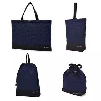 COLORFUL CANDY STYLE Quilted Entrance Set in Deep Perfect for Includes a Lesson Shoe Gym Clothes and Cup Product NW400500 4-Piece Kindergarten/School