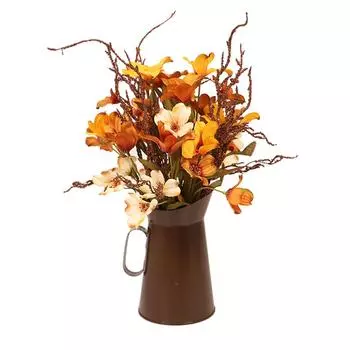Colorful Elegant Artificial Flower Bouquet For Indoor Or Outdoor Artificial Flowers In Vase