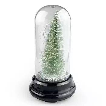 Colorful glow cedar tree Christmas gift window ornaments Decorative night light