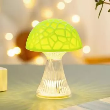 Colorful Mushroom Lamps Soothing Night Lights Dormitory Atmosphere Lights and Small Gifts 0.06w