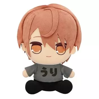 colorful peach Sit down BIG stuffed animal Karapichi Vtuber Approximately 30cm (Uri)