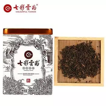 COLORFUL YUNNAN Бренд Yuanwei Mingmen Пуэр Чай рассыпной 200г Спелый Пуэр Пуэр