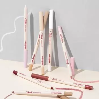 Colorgram Карандаш для скетча 8 ЦВЕТОВ 08 Clear Glow GL